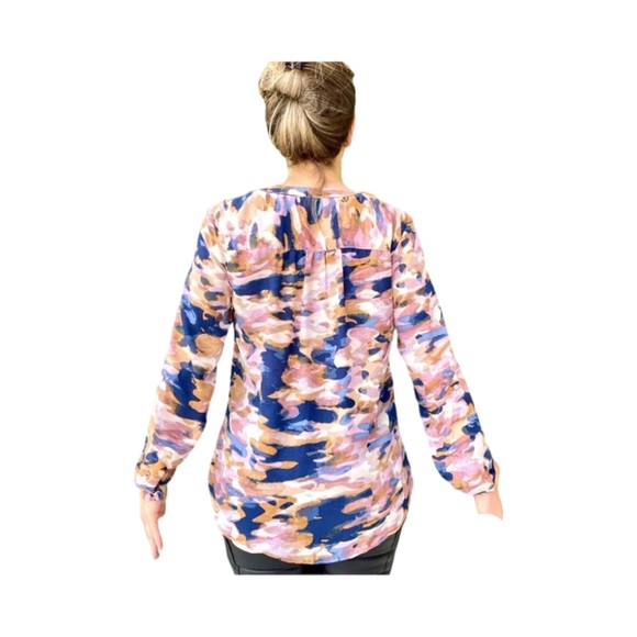 Zac and Rachel Multi-Colored Button Down Shirt - Picture 2 of 9